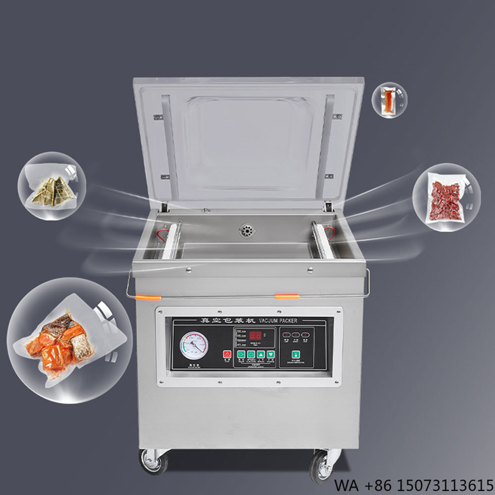 Meal Prep Kitchen - Dz-400 Kommerzieller Tischvakuumierer Kompaktes Design Edelstahlgehäuse