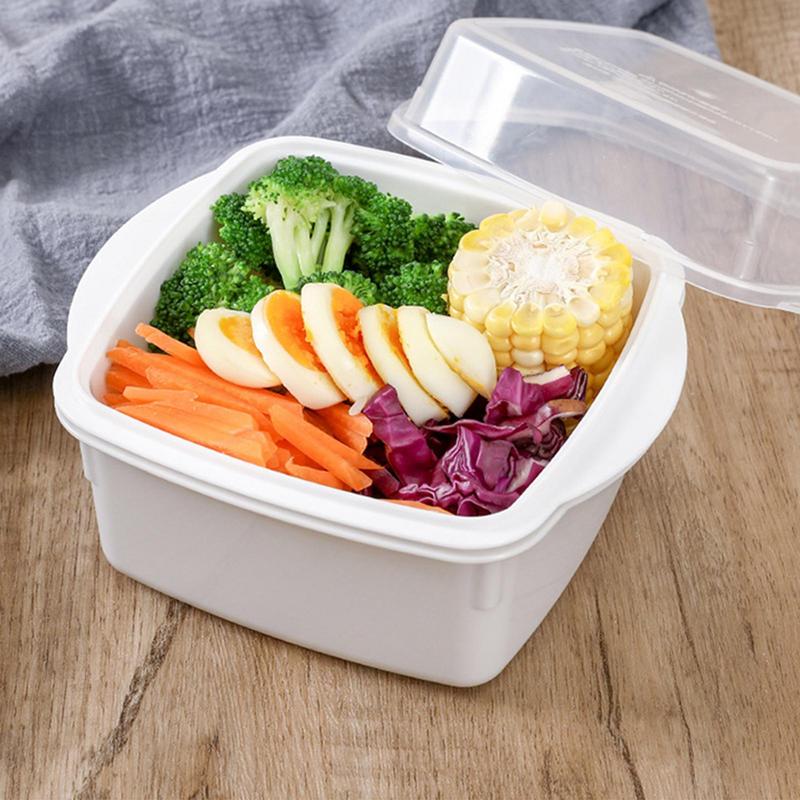 Meal Prep Bowl - Mikrowellen-Dampfgarer, Gemüsedampfer, Mikrowellenschalen, Mikrowellen-Kochgeschirr, vielseitiger Lebensmittelbehälter