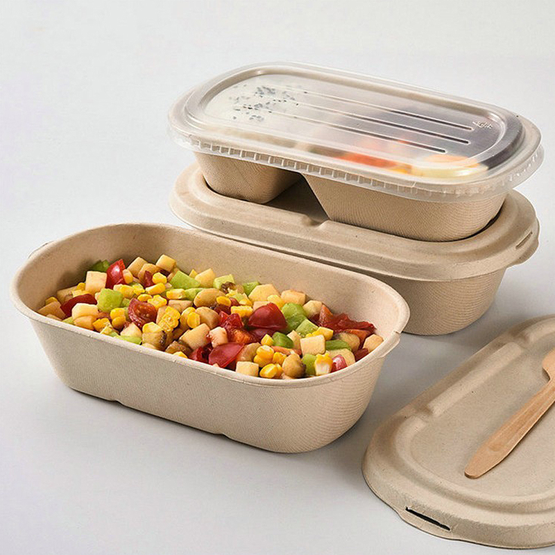 Meal Prep Bowl - 10/50 Stück Einweg-Takeaway-Boxen, Lunchboxen, leichte Salatbehälter,