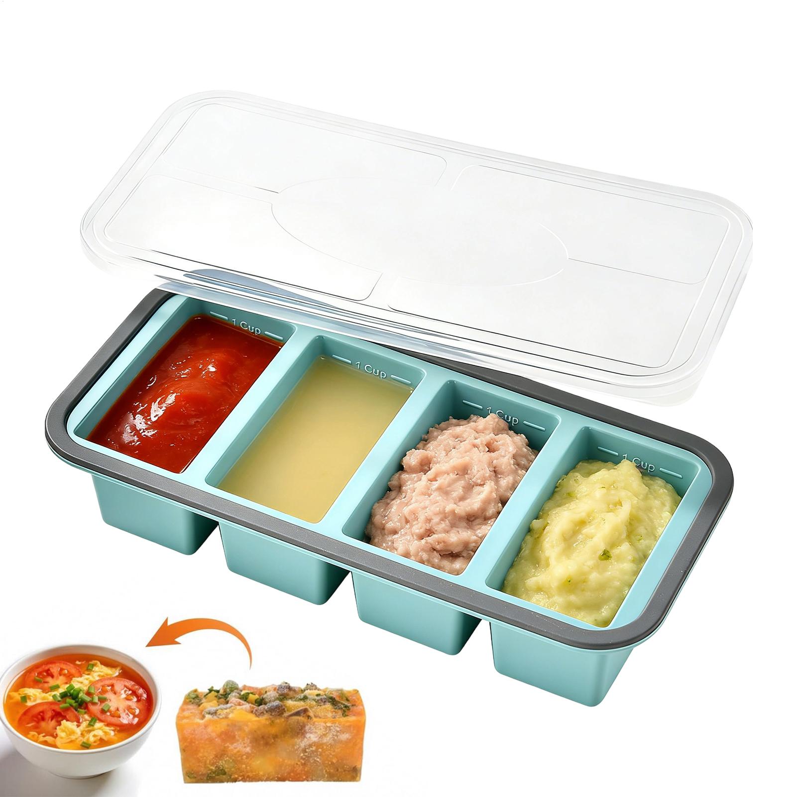 Silikon-Gefrierfachform mit De – Meal Prep Chia Pudding Bewertung und Preis