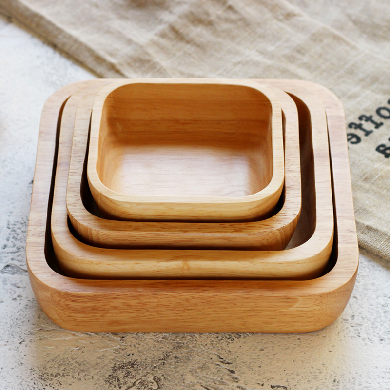 1Pc Platz Holz Schüssel 4 Größ – Meal Prep Bowl Bewertung und Preis