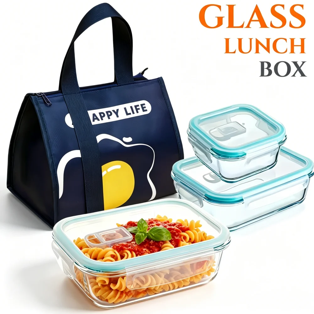 BPA-freie Glas-Lunchbox Rechte – Meal Prep Rezepte Bewertung und Preis