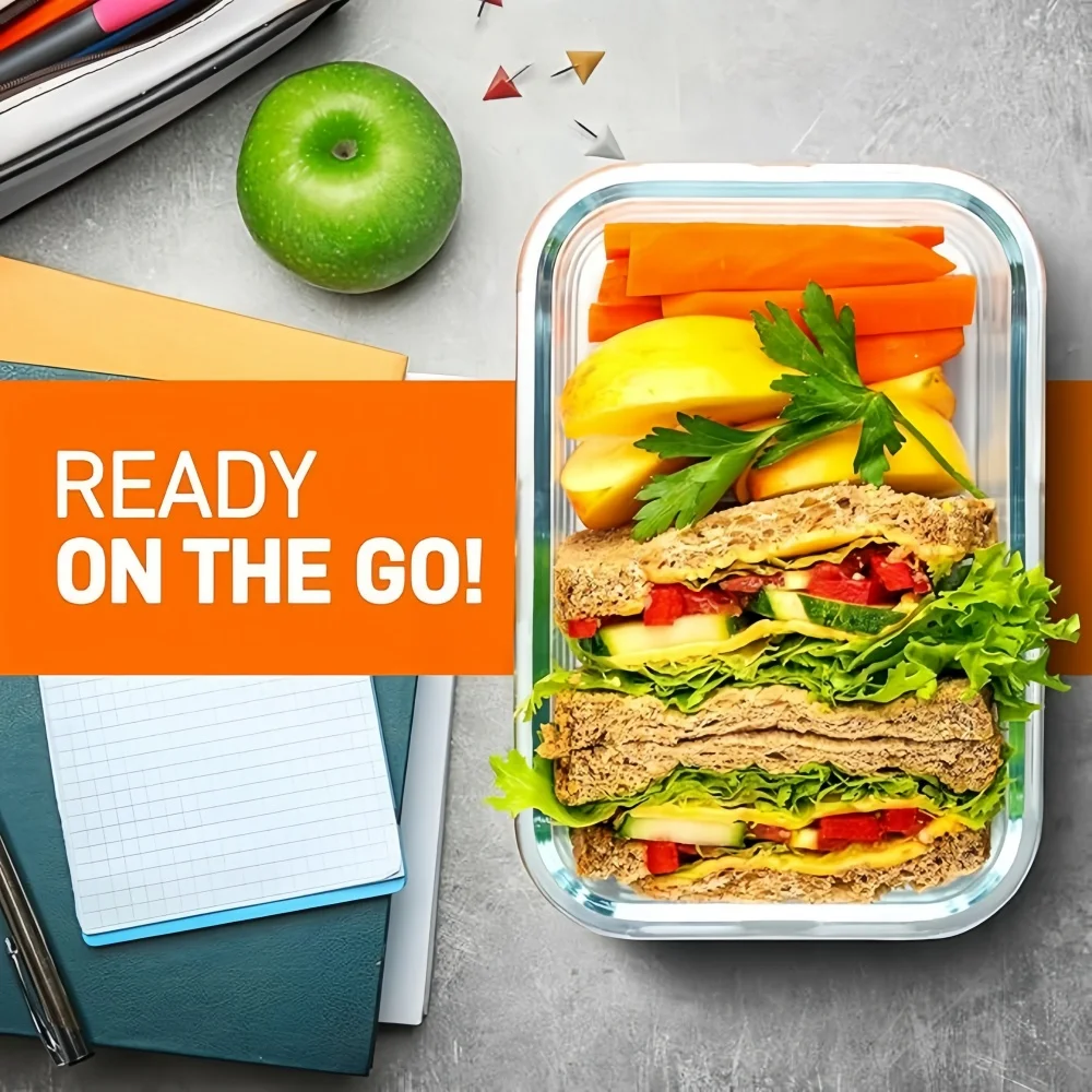 BPA-freie Glas-Lunchbox Rechte – Meal Prep Rezepte Bewertung und Preis