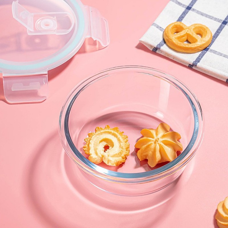 Minimalistische Glas-Lunchbox  – Meal Prep Bowl Bewertung und Preis