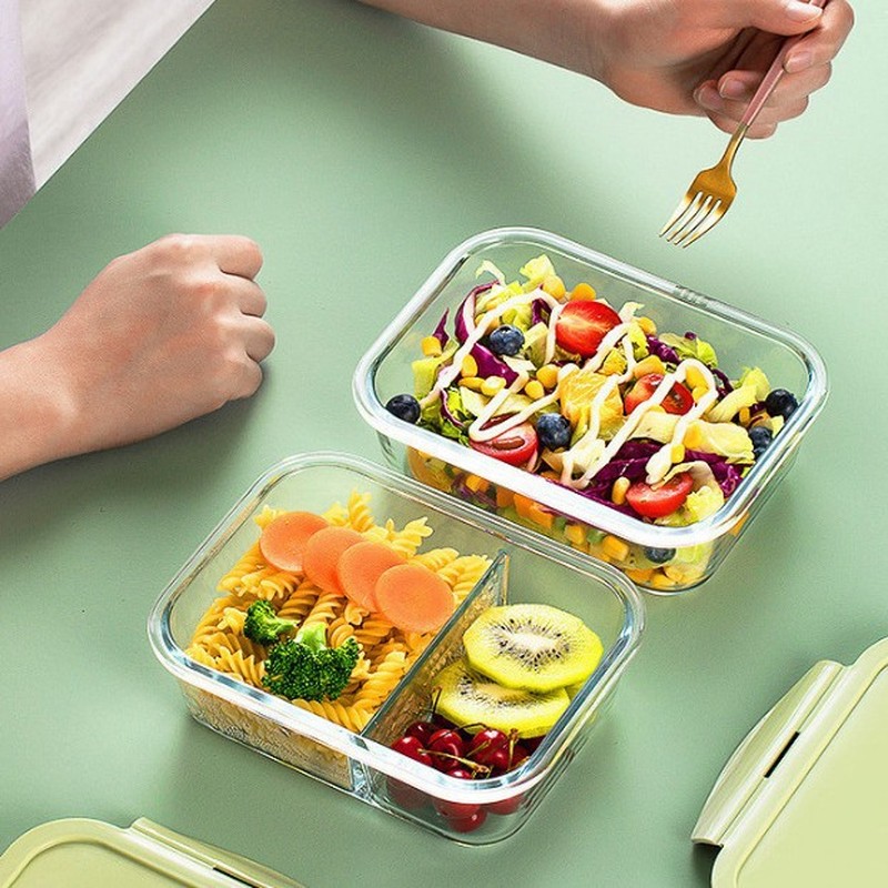 Minimalistische Glas-Lunchbox  – Meal Prep Bowl Bewertung und Preis