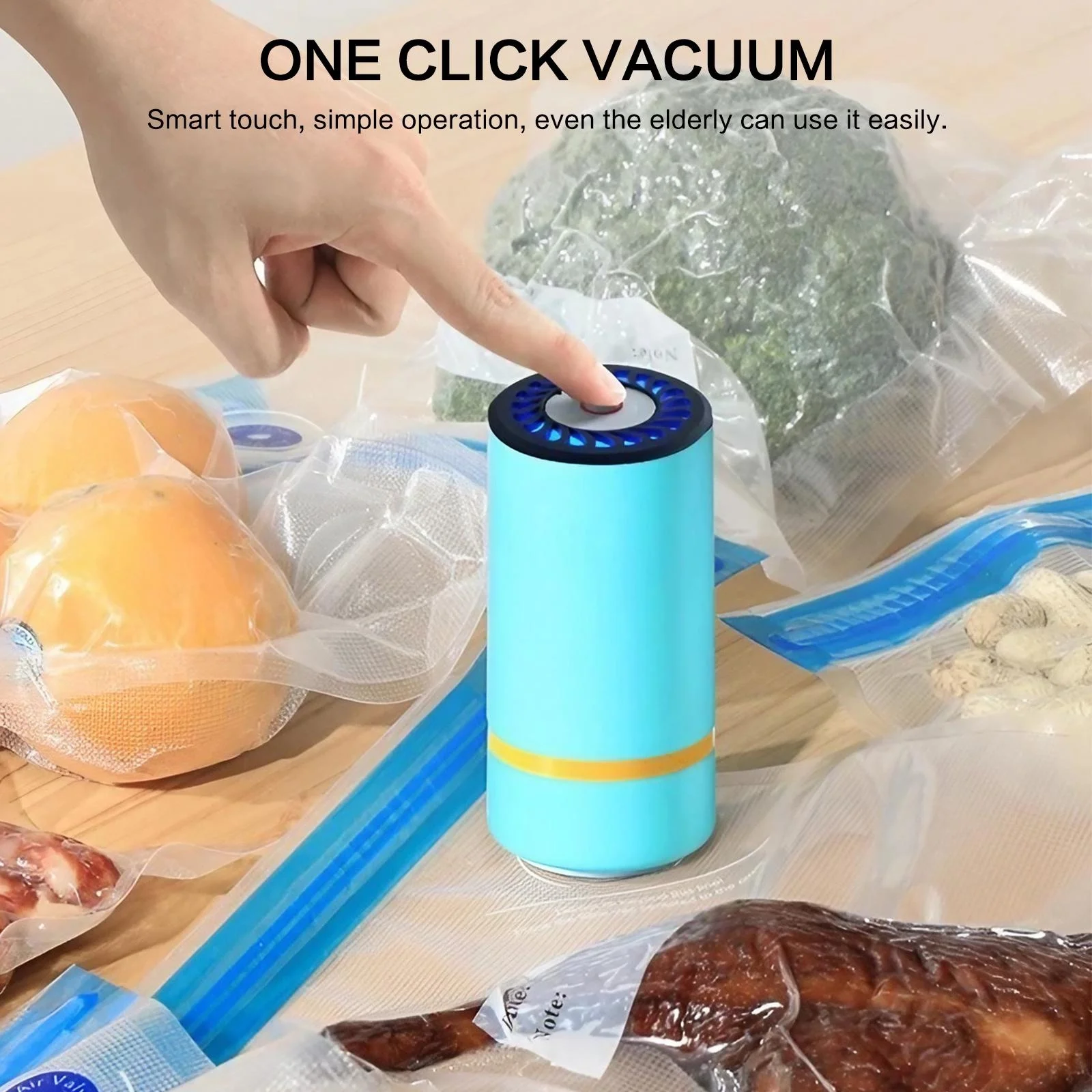 Kabelloser tragbarer Vakuumver – Meal Prep Kitchen Bewertung und Preis