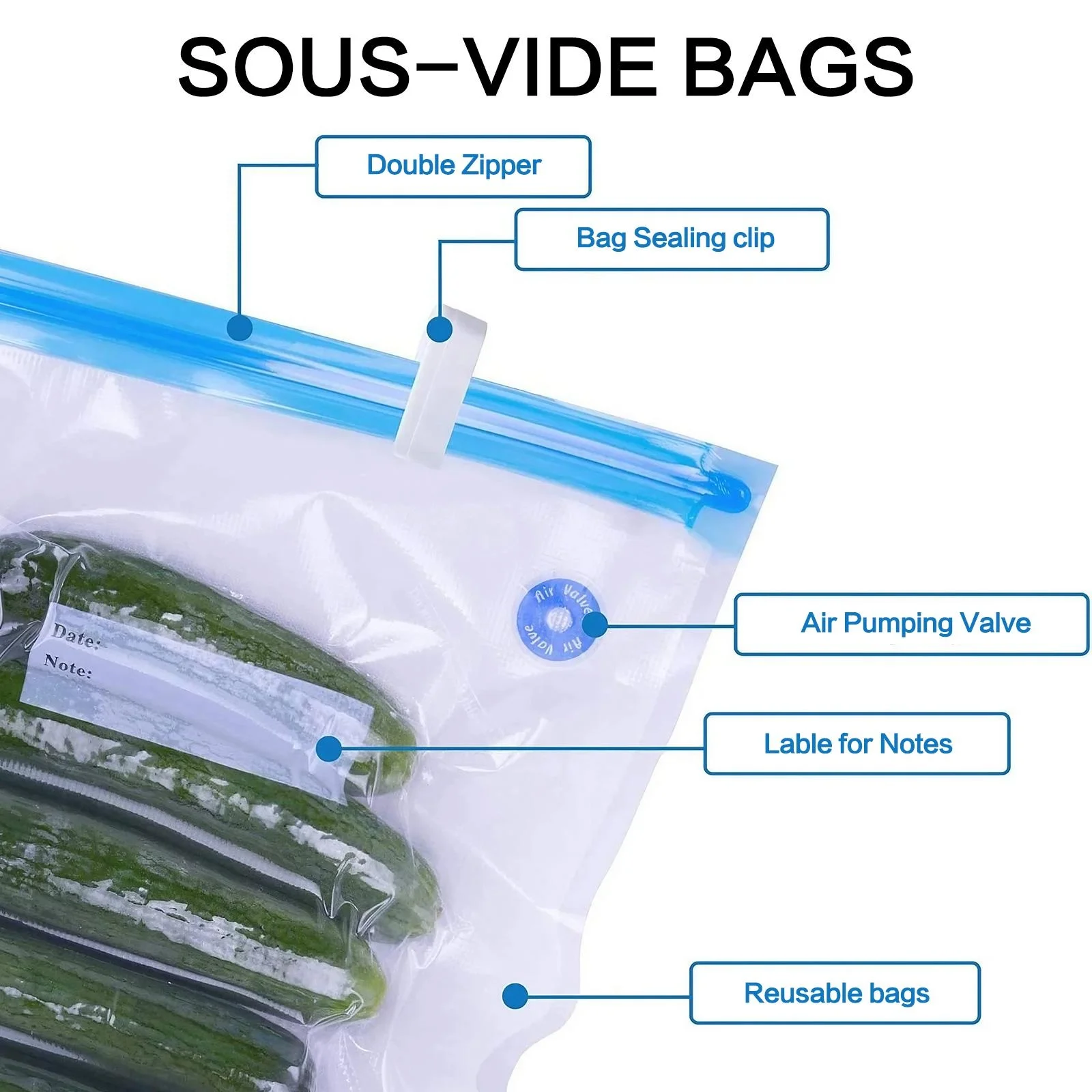 Kabelloser tragbarer Vakuumver – Meal Prep Kitchen Bewertung und Preis