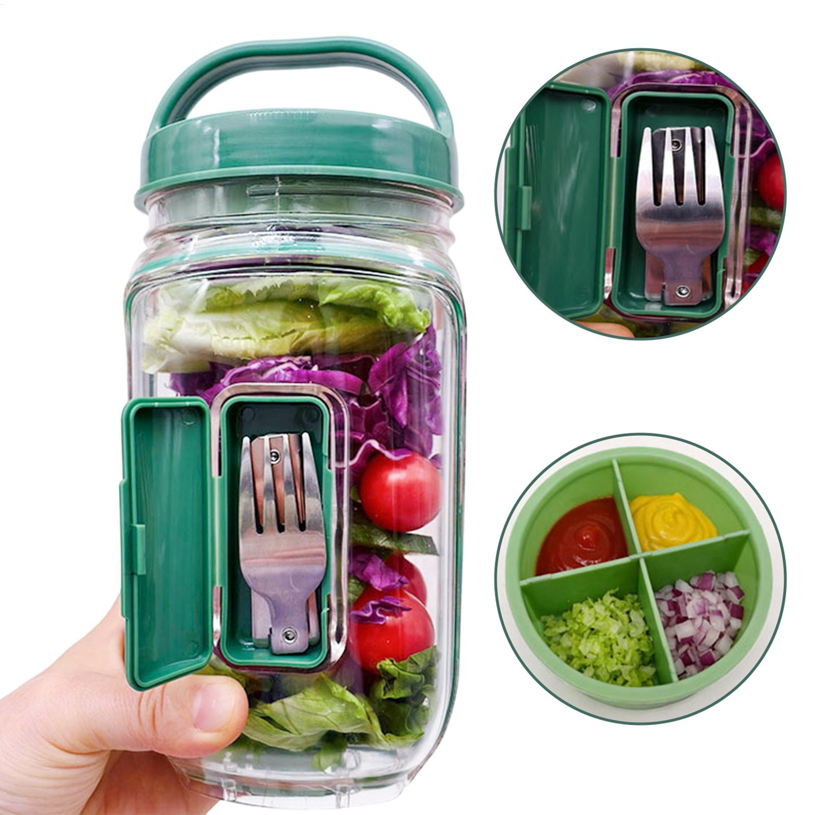 1000ml Auslaufsicherer Salatbe – Meal Prep Gym Bewertung und Preis