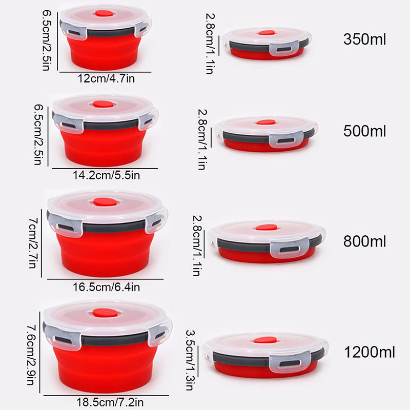 Zusammenklappbare Vorratsbehäl – Meal Prep Chia Pudding Bewertung und Preis