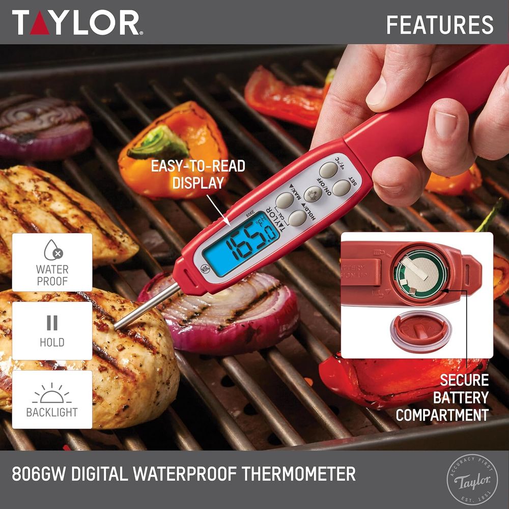 Digitales Fleischthermometer – – Meal Prep High Protein Bewertung und Preis