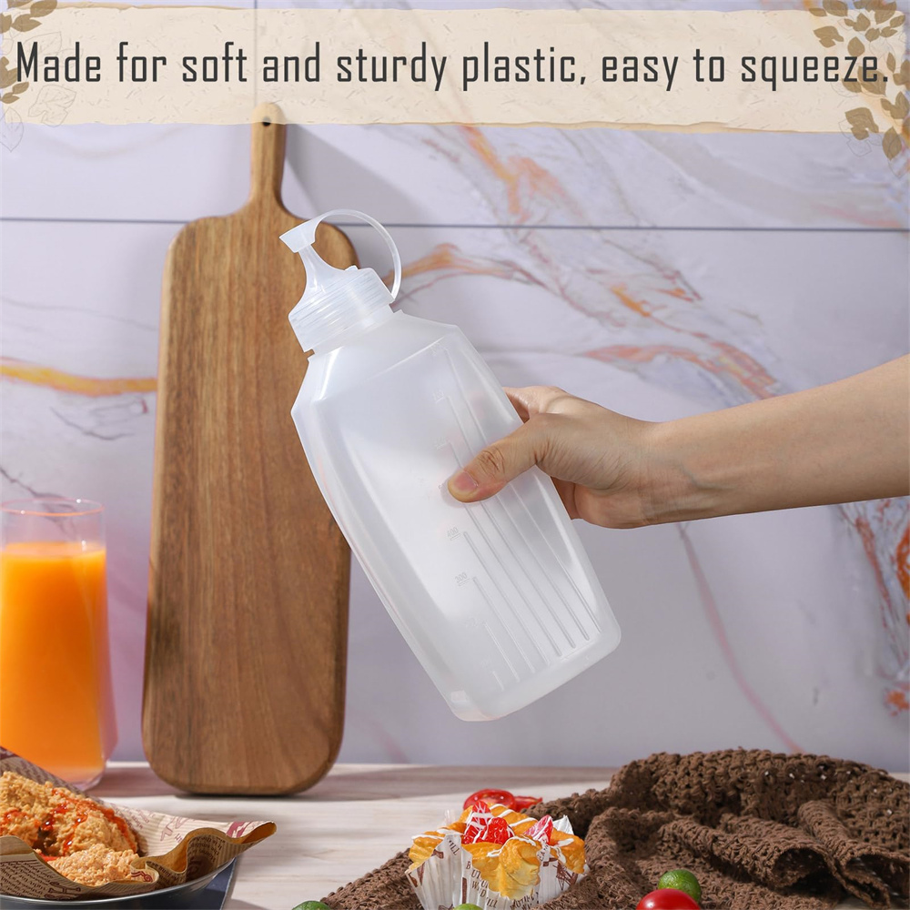 1 Packung 800/1000ml Kunststof – Sauce Squeeze Bottle Bewertung und Preis