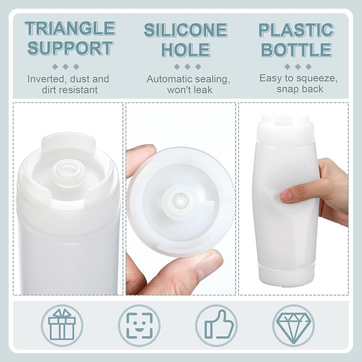 Soßenflaschen aus Kunststoff m – Sauce Squeeze Bottle Bewertung und Preis